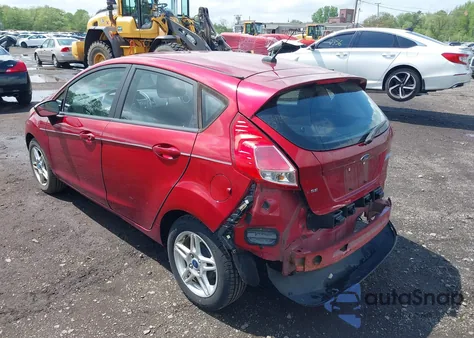 2017 Ford Fiesta Se z USA, uszkodzony, nr VIN 3FADP4EJ8HM156646